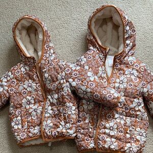 Cat & Jack 5T & 18mo Floral Jacket set